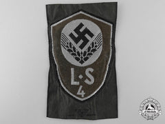 A Bevo-Made Reich Labour Service For The Female Youth Officer's Arm Insignia