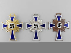 Three Second War German Mother's Crosses