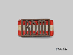 Germany, HJ. A BDM Proficiency Clasp, Bronze Grade, by Ferdinand Hoffstätter