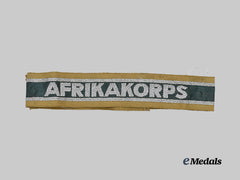 Germany, Wehrmacht. An Afrikakorps Cuff Title