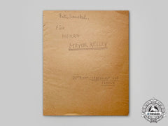 Germany, Third Reich. A Rare Handwritten Personal Profile From Fritz Sauckel To Nuremberg Trial Psychiatrist Major Douglas M. Kelley