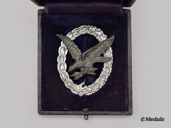 Germany, Luftwaffe. An Radio Operator And Air Gunner Badge, With Case, By Berg & Nolte