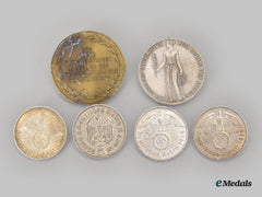 Germany, Third Reich. A Mixed Lot Of Medallions And Coins
