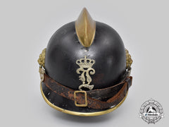 Bavaria, Kingdom. A Fire Brigade Helmet
