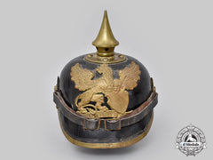 Baden, Grand Duchy. An Enlisted Personnel Pickelhaube