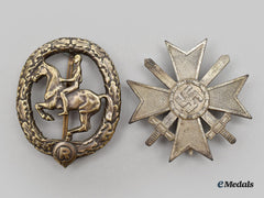 Germany, Third Reich. A Pair Of Badges