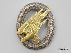 Germany, Luftwaffe. A Fallschirmjäger Badge, By Friedrich Linden