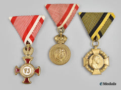 Austria, Imperial. Three Medals & Decorations