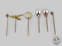 Germany, Third Reich. A Mixed Lot Of Stick Pins