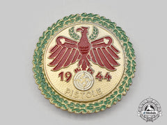 Germany, Third Reich. A 1944 Tyrolean Pistol Marksmanship Gau Champion’s Badge