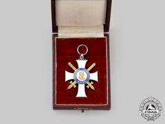 Saxony, Kingdom. An Albert Order, Ii Class Knight’s Cross With Swords And Case, By G.a. Scharffenberg, C.1890