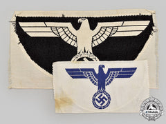Germany, Wehrmacht. A Pair Of Sports Shirt Insignia