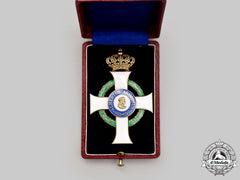 Saxony, Kingdom. An Albert Order, Officer’s Cross With Case, By G.a. Scharffenberg, C.1910