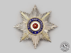 Lippe-Detmold, Principality. A House Order Grand Cross Breast Star With Swords, C.1914