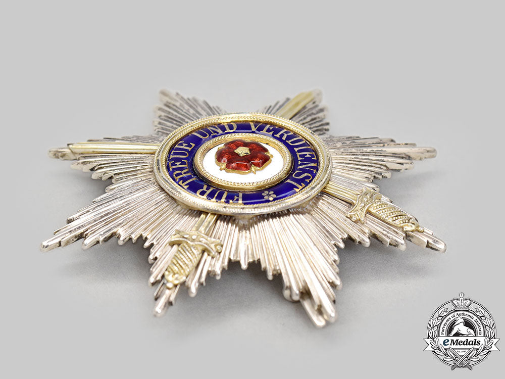 lippe-_detmold,_principality._a_house_order_grand_cross_breast_star_with_swords,_c.1914_l22_mnc0157_971