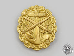 Germany, Imperial. A Naval Wound Badge, Gold Grade