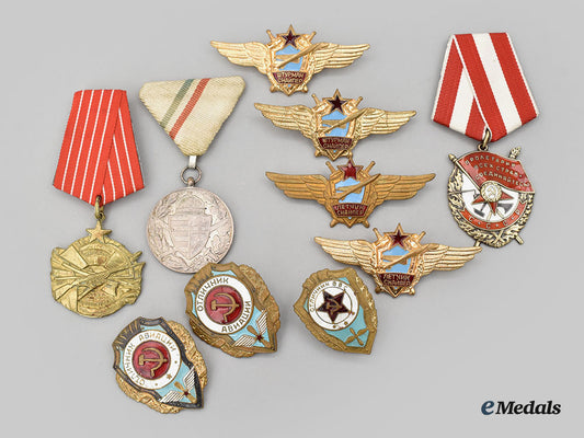 russia,_hungary,_yugoslavia._a_lot_of_three_medals&_seven_badges_l22_mnc0165_315