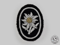 Germany, Federal Republic. A Waffen-Ss Gebirgsjäger Officer’s Sleeve Insignia, Postwar Display Example