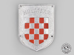 Croatia, Independent State. An Italian-Croatian Legion Badge