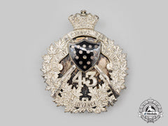 Canada, Dominion. A 43Rd Regiment, The Duke Of Cornwall's Own Rifles Of Canada Pouch Badge, C.1907