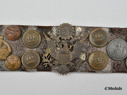 germany,_imperial._a_heer_em/_nco’s_belt_and_buckle,_with_souvenir_buttons_and_insignia_l22_mnc0280_551