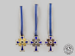 Germany, Third Reich. A Lot Of Honour Crosses Of The German Mother, All Grades