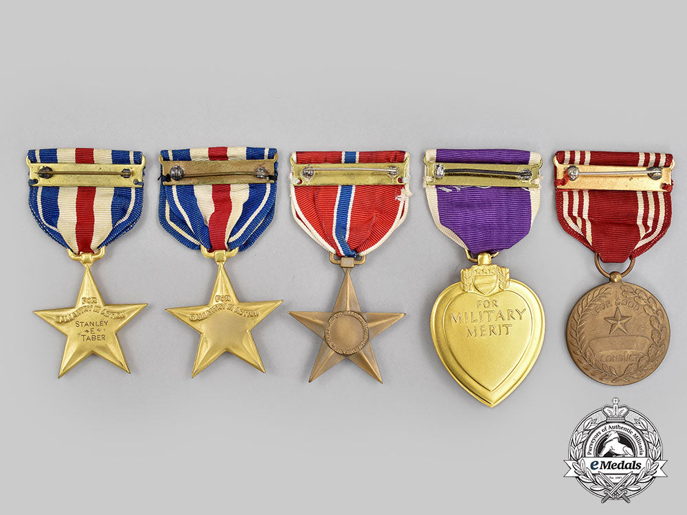 united_states._a_pacific_theater&_korean_war_silver_star_group,_dow_at_taejŏn__l22_mnc0321_286