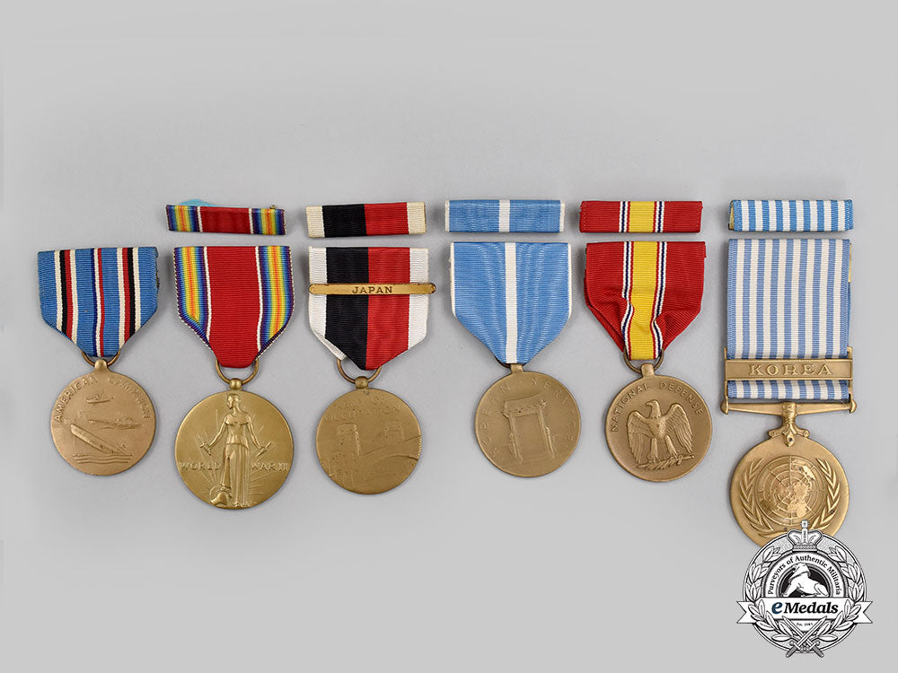 united_states._a_pacific_theater&_korean_war_silver_star_group,_dow_at_taejŏn__l22_mnc0324_287