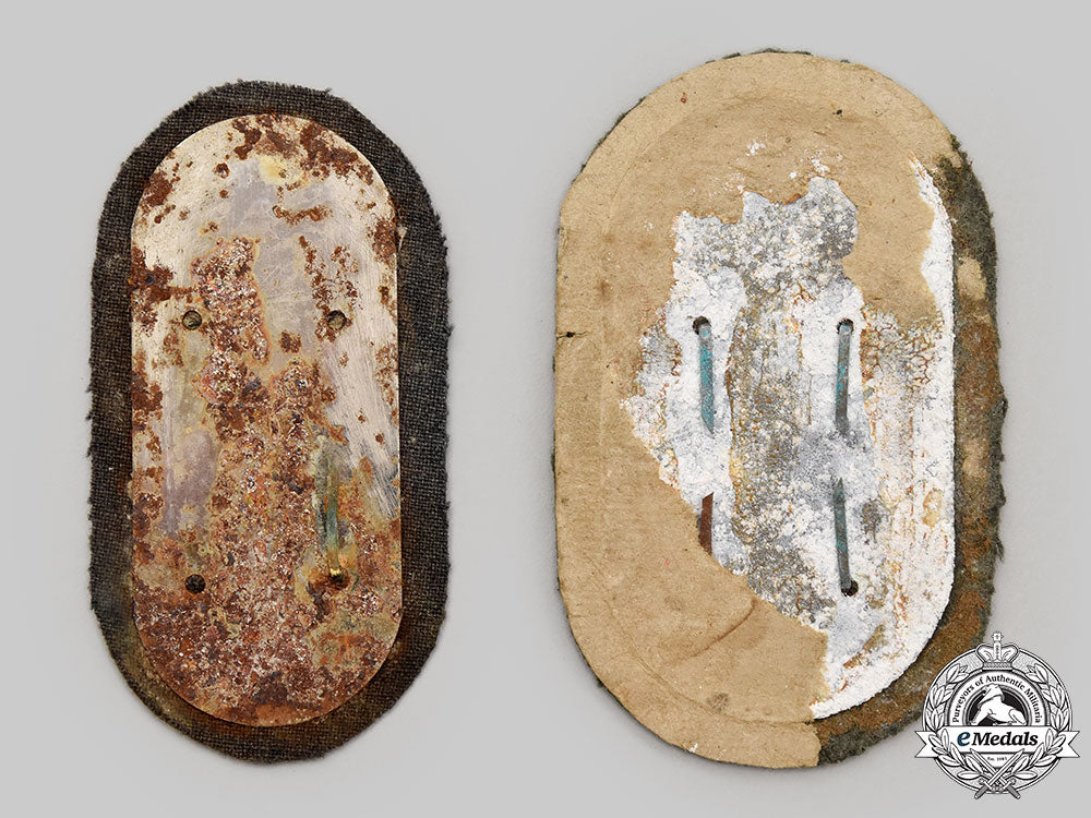 german,_wehrmacht._a_pair_of_campaign_shields,_relic_condition_l22_mnc0348_069