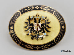Austria, Imperial. An Enamelled Badge With Austrian Coat Of Arms