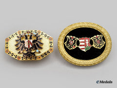 Austria, Imperial. Two Patriotic First War Badges