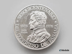 Panama, Republic. A Platinum 150 Balboas, 150Th Anniversary Coin
