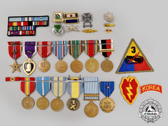 United States. A Bronze Star Second War & Korean War Group To First Lieutenan Semelmaker, 25Th Infantry Division