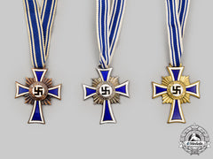 Germany, Third Reich. A Lot Of Honour Crosses Of The German Mother, All Grades