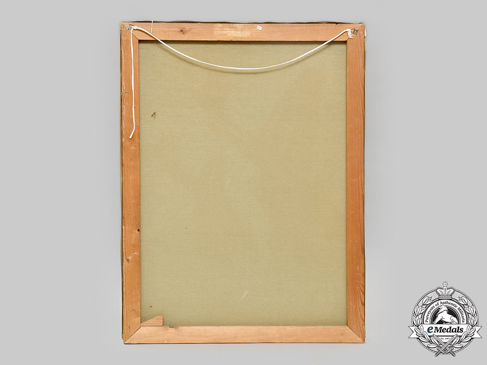 germany,_luftwaffe._a_large_oil_painting_depicting_stukas_in_action,_by_h._allhaus_l22_mnc0536_158