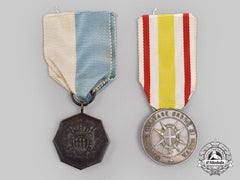 San Marino, Republic; International. Two Medals