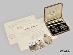 Germany, Imperial. The Awards And Notices Of Vizefeldwebel Schulte, Fliegerabteilung Nr. 4