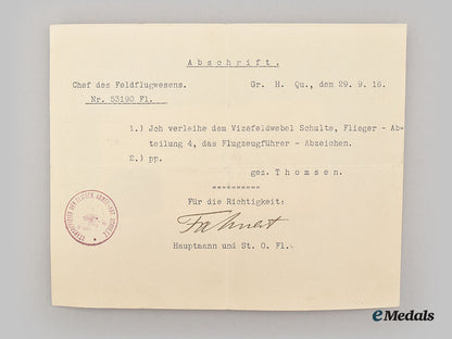 germany,_imperial._the_awards_and_notices_of_vizefeldwebel_schulte,_fliegerabteilung_nr.4_l22_mnc0593_956