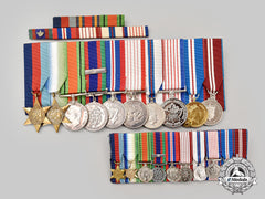Canada, Commonwealth. An Extensive Atlantic Campaign Medal Bar Set