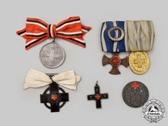 Germany, Imperial. A Lot Of Red Cross And Social Welfare Decorations