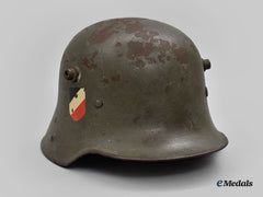 Germany, Heer. An M16 Transitional Steel Helmet, Named And Unit-Attributed