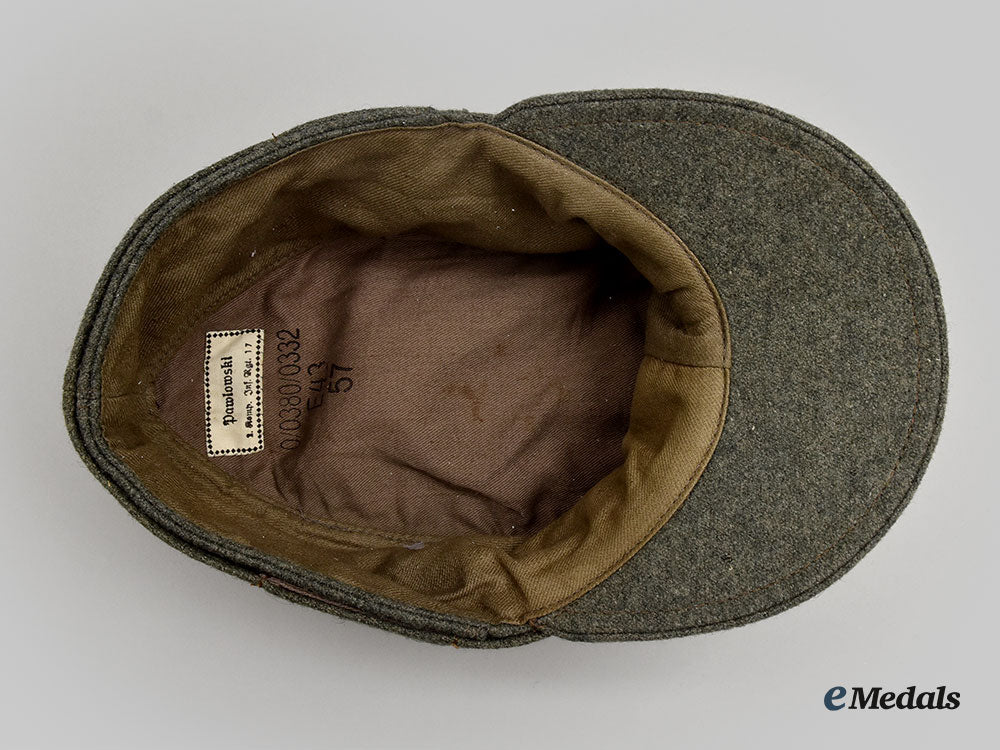 germany,_heer._an_em/_nco’s_m43_field_cap,_named_and_unit-_attributed_l22_mnc0685_945