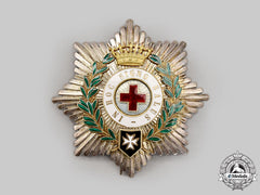 Spain, Facist State. An Order Of The Red Cross Of Spain, Ii Class Star