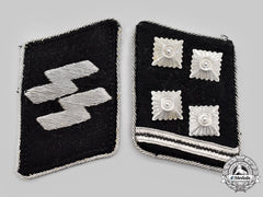 Germany, Ss. A Set Of Waffen-Ss Obersturmbannführer Collar Tabs
