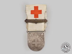 France, Iii Republic. A Red Cross Medal Of Recompense, Ii Class Silver Grade
