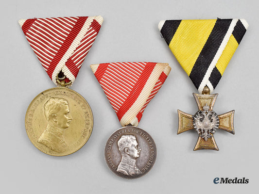 austria,_imperial._two_bravery_medals_and_a_military_long_service_medal_lot_l22_mnc0794_899