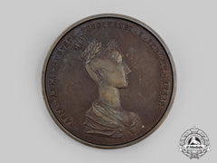Austria, Imperial. An 1836 Empress Maria Anna Bohemian Coronation Table Medal