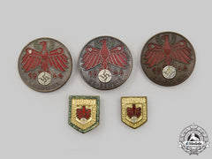 Germany, Third Reich. A Mixed Lot Of Tyrolean Marksmanship Badges