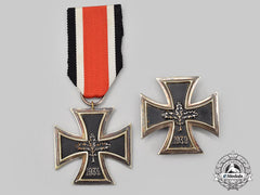 Germany, Federal Republic. A Set Of Early 1957 Version Iron Crosses