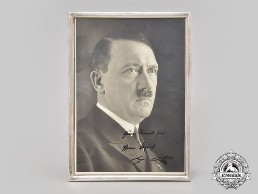 germany,_third_reich._a_signed_and_framed_portrait_of_ah_l22_mnc0988_754